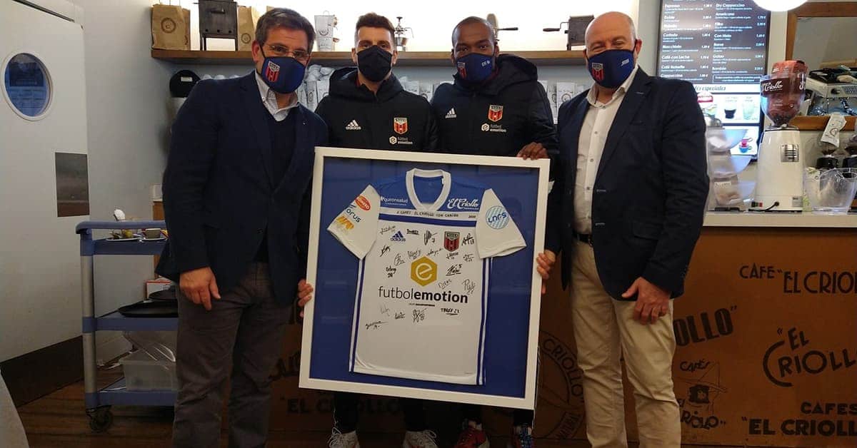 Cafés el Criollo patrocinador AD Sala 10