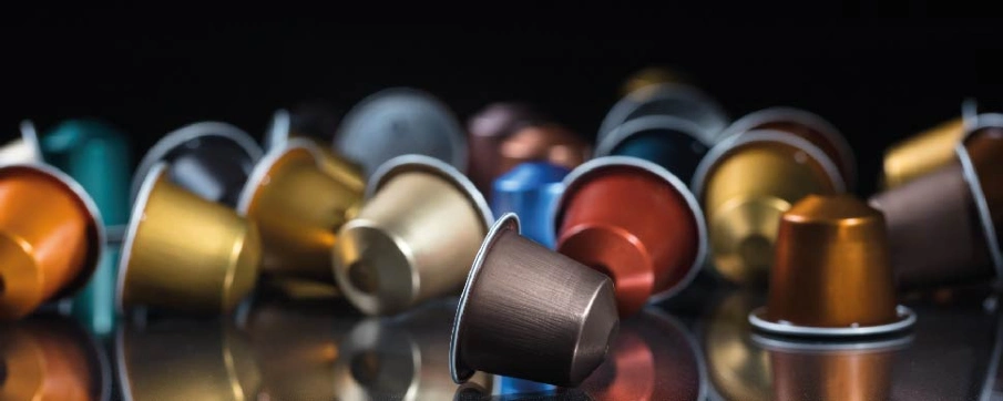 belén de capsulas de café