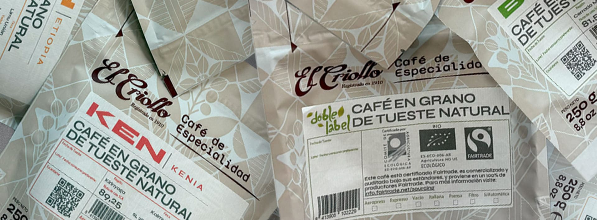 packs de cafe de especialidad