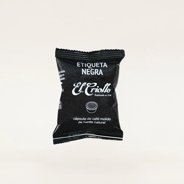 capsula lavazza etiqueta negra